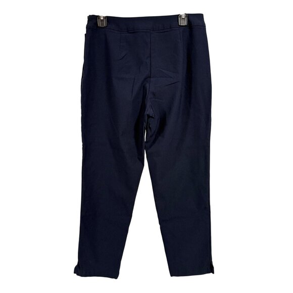 Tommy Bahama Islandzone Navy Blue Ankle Pants‎ Women's Size 8 - Picture 4 of 10